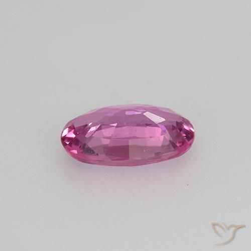 9,17 ctw natürlicher Mittelrosa Saphir, Oval, VVS-VS