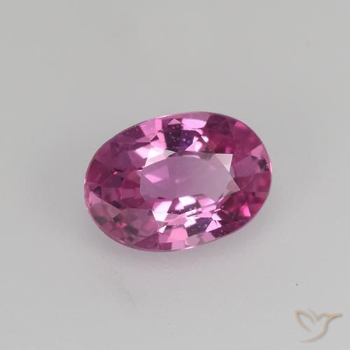9,17 ctw natürlicher Mittelrosa Saphir, Oval, VVS-VS