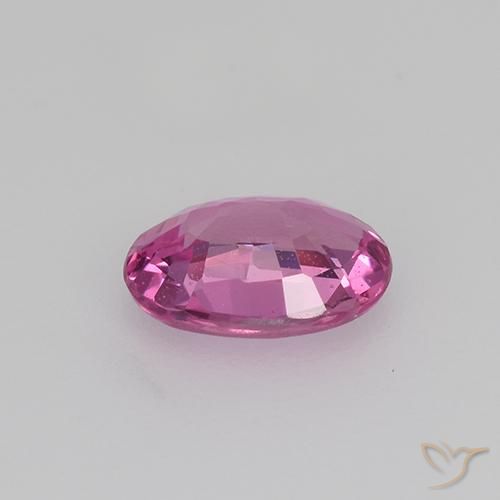 9,17 ctw natürlicher Mittelrosa Saphir, Oval, VVS-VS