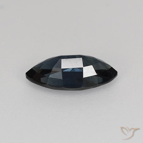 9,17 ctw natürlicher dunkelblau Saphir, Marquise, VVS-VS