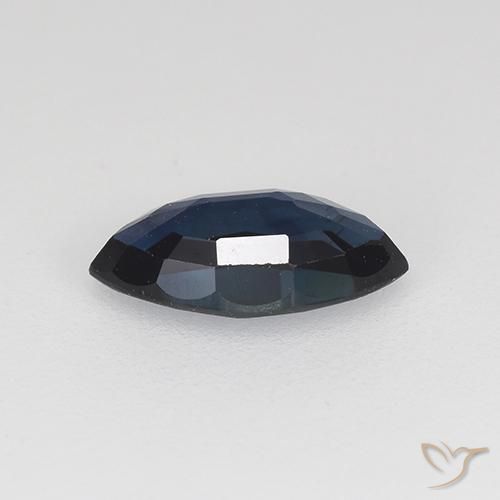 9,17 ctw natürlicher Mitternachtsblau Saphir, Marquise, VVS-VS