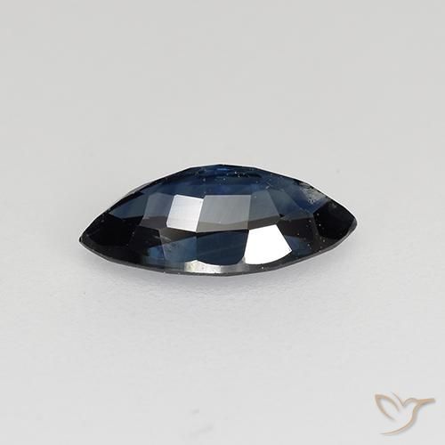9,17 ctw natürlicher Mitternachtsblau Saphir, Marquise, VVS-VS