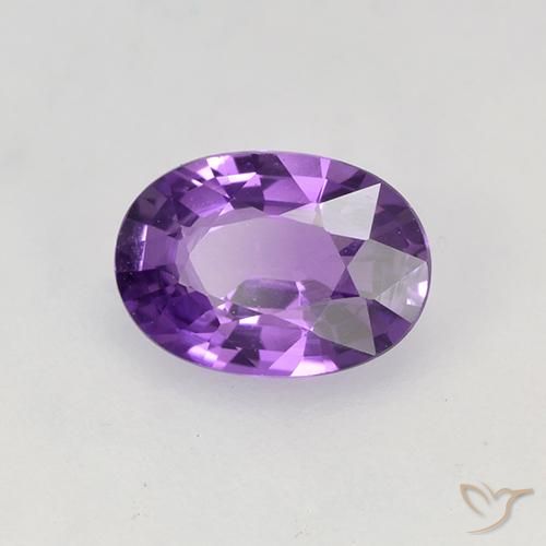 9,17 ctw natürlicher Lebhaftes Violett Saphir, Oval, VVS