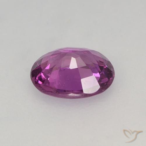 9,17 ctw natürlicher Intensives Pink-Lila Saphir, Oval, VVS