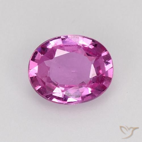 9,17 ctw natürlicher Königslila Rosa Saphir, Oval, VVS-VS