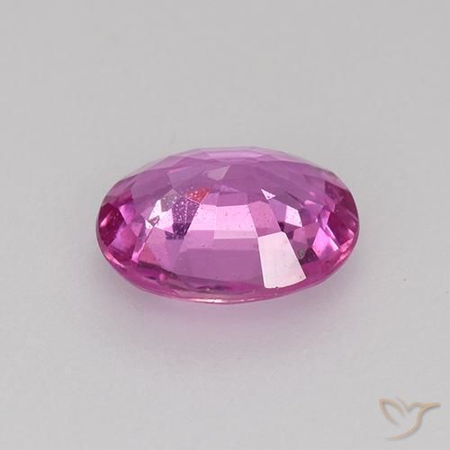 9,17 ctw natürlicher Königslila Rosa Saphir, Oval, VVS-VS
