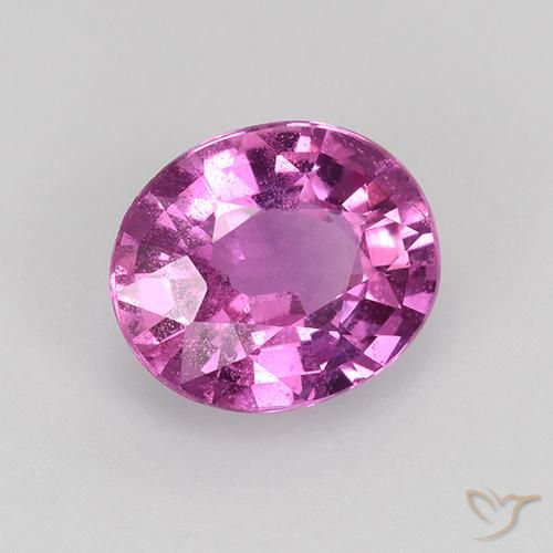 9,17 ctw natürlicher Mittel-Dunkelviolett Saphir, Oval, VS