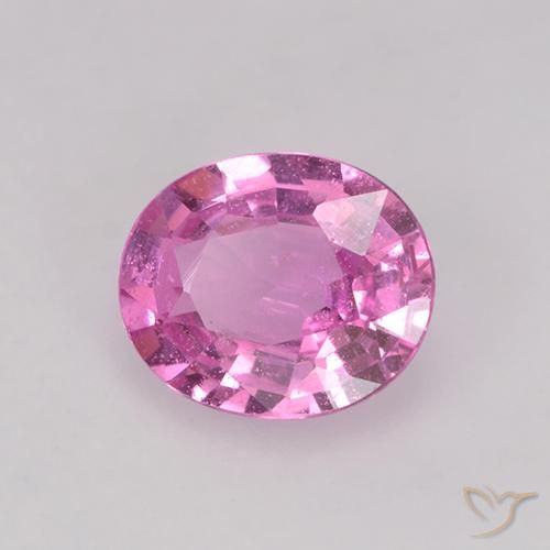 9,17 ctw natürlicher Königslila Rosa Saphir, Oval, VS