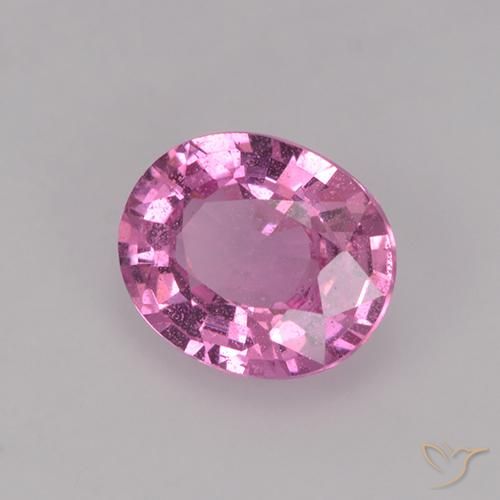 9,17 ctw natürlicher Königslila Rosa Saphir, Oval, VS
