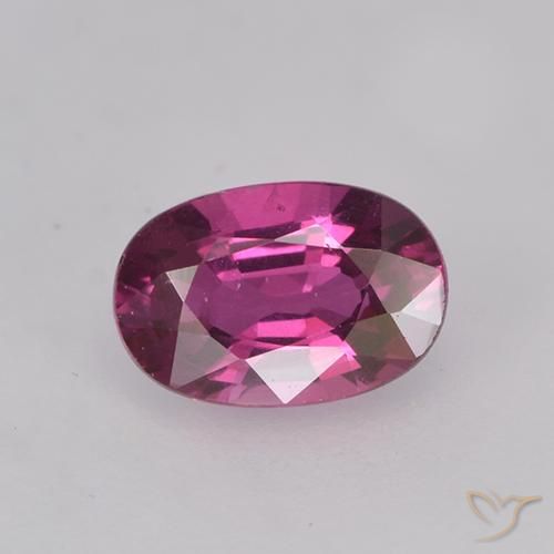 0.55ct Natürlicher Helles Lila Saphir, Oval, VVS-VS