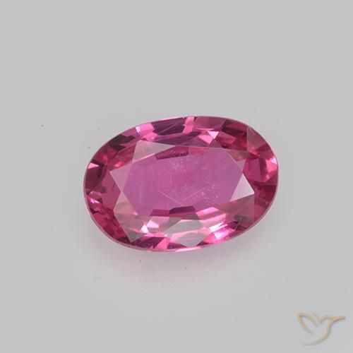 0.49ct Natürlicher pink Saphir, Oval, VVS-VS