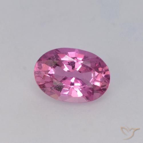 0.71ct Natürlicher rötlich-lila Saphir, Oval, VVS-VS