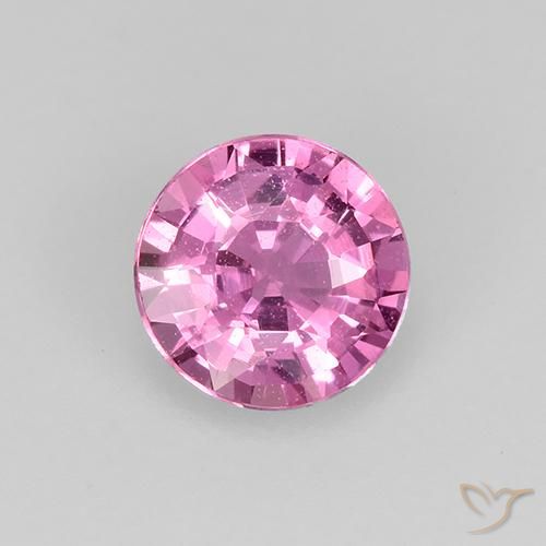 0.48ct Natürlicher Mittelviolett Saphir, Runden, VVS-VS