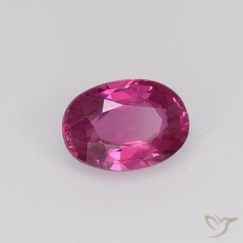 9,17 ctw natürlicher Magenta-Rosa Saphir, Oval, VVS-VS