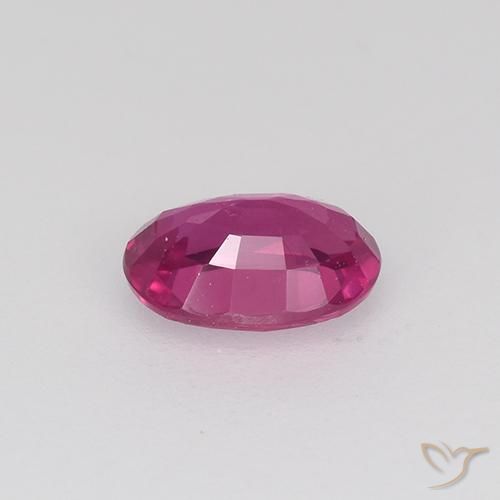9,17 ctw natürlicher Magenta-Rosa Saphir, Oval, VVS-VS