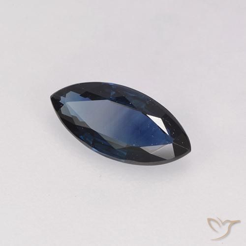 9,17 ctw natürlicher Navy blau Saphir, Marquise, VVS