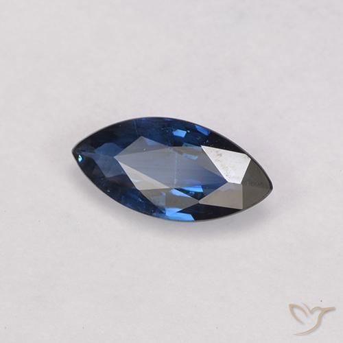 9,17 ctw natürlicher Navy blau Saphir, Marquise, VS