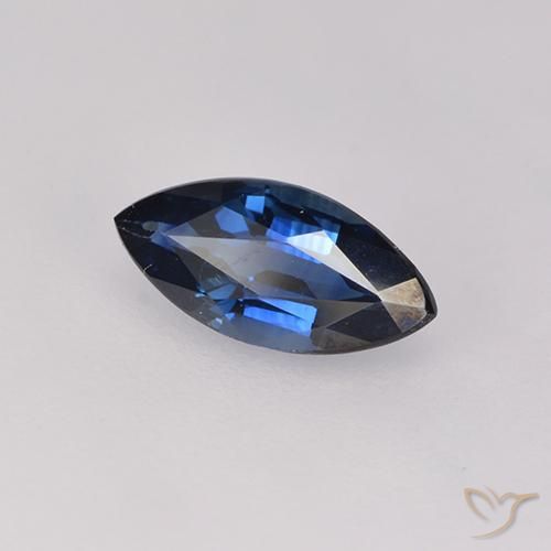 9,17 ctw natürlicher Dämmerungsblau Saphir, Marquise, VVS-VS