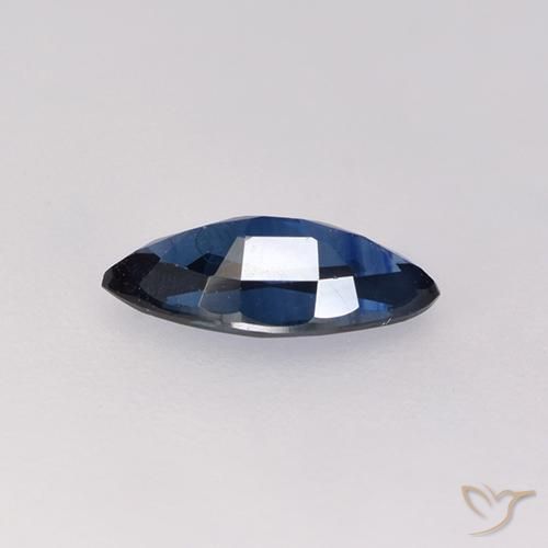 9,17 ctw natürlicher Dämmerungsblau Saphir, Marquise, VVS-VS