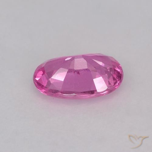 9,17 ctw natürlicher tiefrosa Saphir, Oval, VS