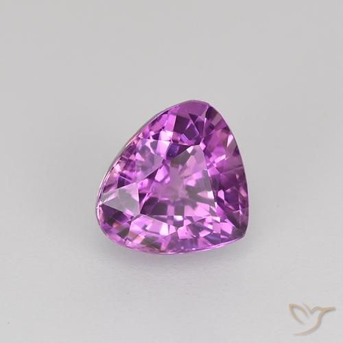 9,17 ctw natürlicher violett-lila Saphir, Birnenform, VVS-VS