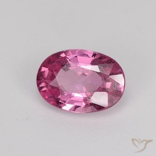 9,17 ctw natürlicher Mittelrosa Saphir, Oval, VS