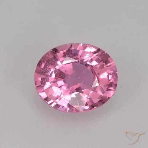 0.78ct Natürlicher pink Saphir, Oval, VS