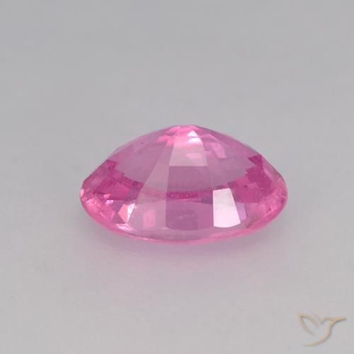 9,17 ctw natürlicher Intensives Rosa Saphir, Oval, VVS-VS