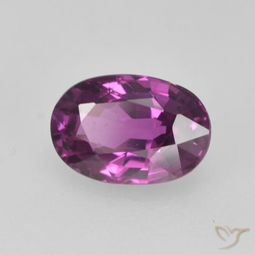 9,17 ctw natürlicher Elektrisches Magenta Saphir, Oval, VS