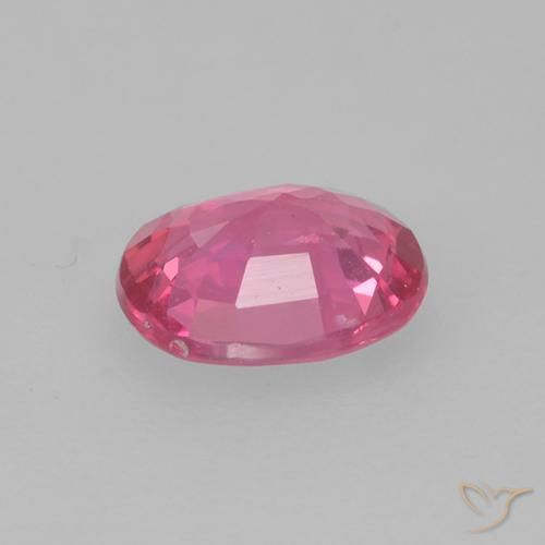 9,17 ctw natürlicher Magentarosa Saphir, Oval, VS
