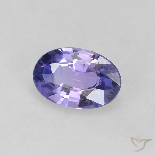 9,17 ctw natürlicher Mittelhelles Violett Saphir, Oval, VS