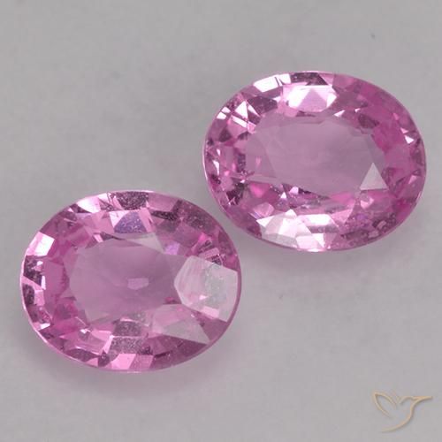 0.80 ct natürliche Mittelviolett Saphir-Edelsteine, Oval, VS