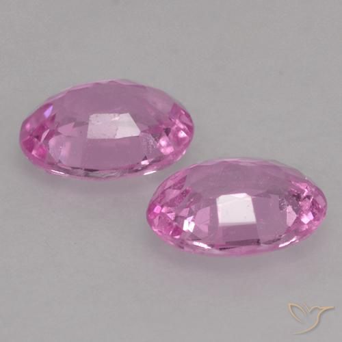 0.80 ct natürliche Mittelviolett Saphir-Edelsteine, Oval, VS