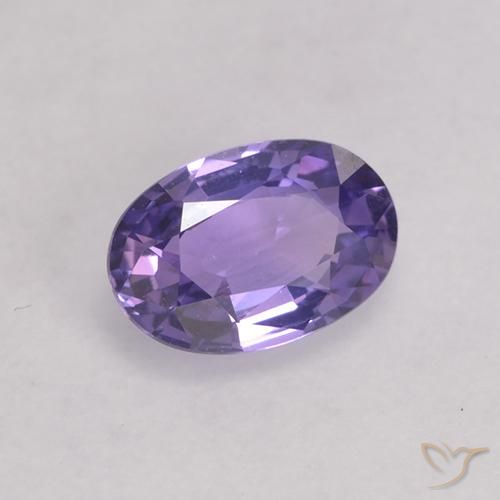 9,17 ctw natürlicher Mittelviolett Saphir, Oval, VS