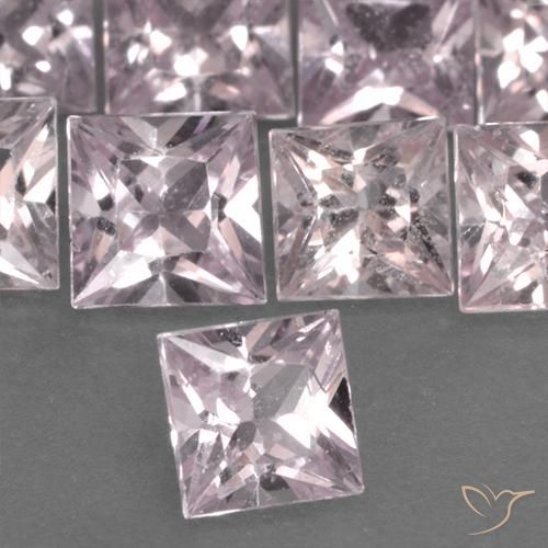 9,17 ctw natürlicher Korallenrosa Saphir, Quadrat, VS