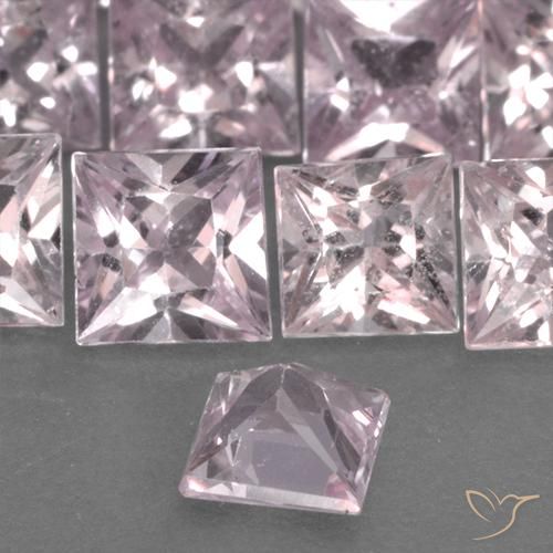 9,17 ctw natürlicher Korallenrosa Saphir, Quadrat, VS