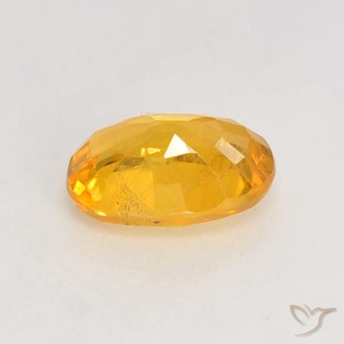 9,17 ctw natürlicher Mittelgold Saphir, Oval, VS-SI