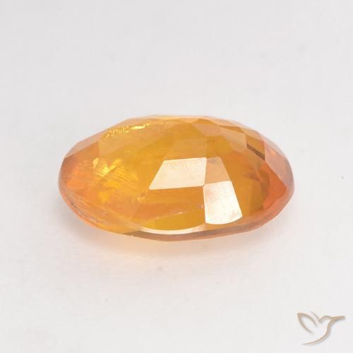 9,17 ctw natürlicher Orange-Gold Saphir, Oval, VS-SI