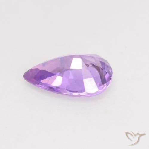 9,17 ctw natürlicher Iris Violett Saphir, Birnenform, VVS-VS