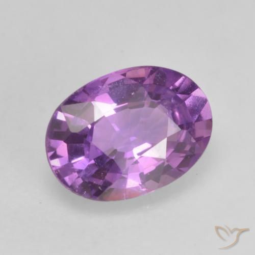 9,17 ctw natürlicher Lilaisch-violett Saphir, Oval, VVS-VS