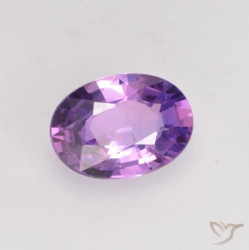 9,17 ctw natürlicher tiefviolett Saphir, Oval, VVS
