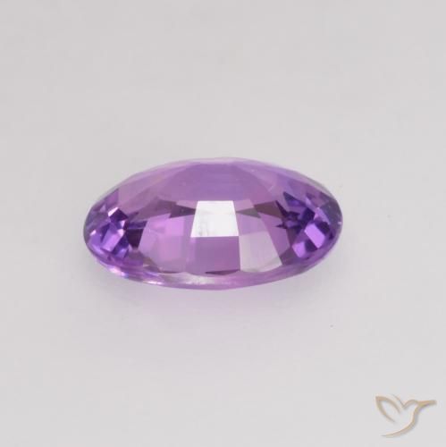 9,17 ctw natürlicher tiefviolett Saphir, Oval, VVS