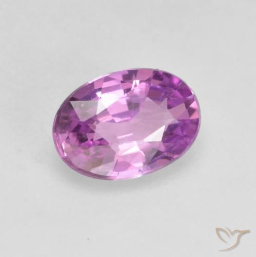 9,17 ctw natürlicher Intensives Pink-Lila Saphir, Oval, VVS-VS