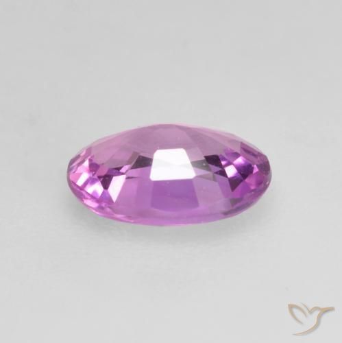 9,17 ctw natürlicher Intensives Pink-Lila Saphir, Oval, VVS-VS