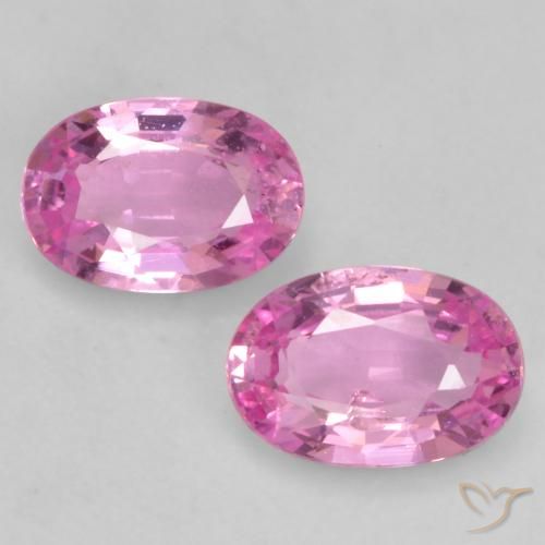 1.16ctw Natürlicher Purpur Rosa Saphir, Oval, VS