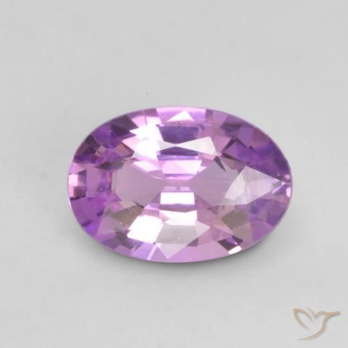 0.58ct Natürlicher Elektrisches Lila Saphir, Oval, VVS-VS