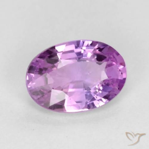 9,17 ctw natürlicher Mittleres Rosa-Lila Saphir, Oval, VS