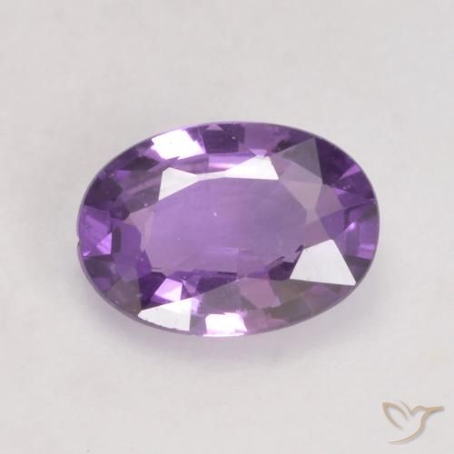 0.48ct Natürlicher Iris Violett Saphir, Oval, VS