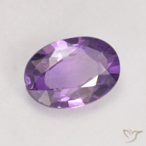 9,17 ctw natürlicher Iris Violett Saphir, Oval, VS
