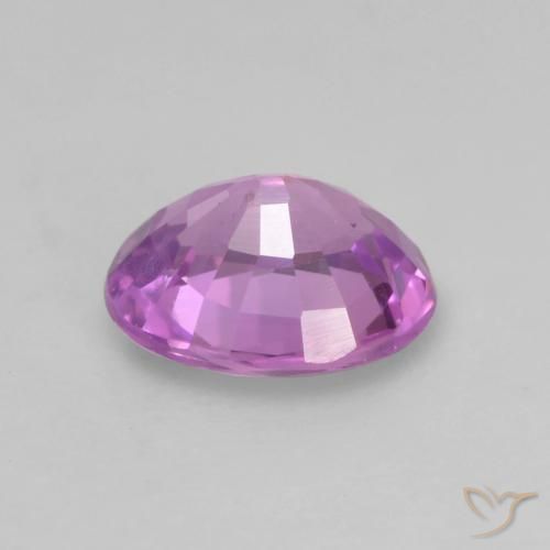 9,17 ctw natürlicher Mittelviolett Saphir, Oval, VS